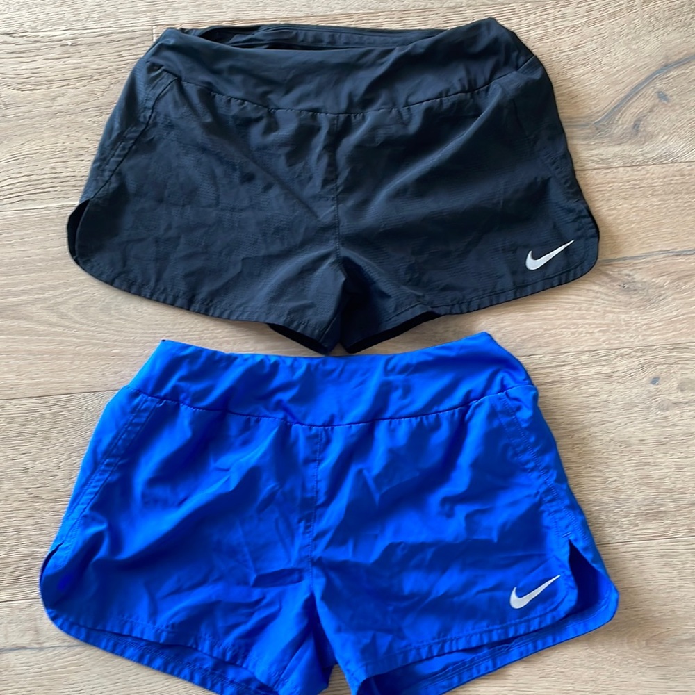 Nike Running Shorts, Size M two pairs